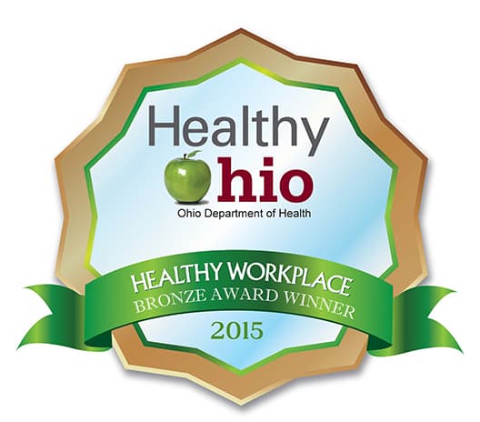 Healthy Ohio - Healthy Workplace - Bronze Winner 2015 Excelas Medical Legal Solutions