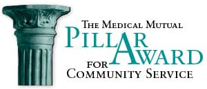 The Medical Mutual Pillar Award for Community Service Award Excelas Medical Legal Solutions